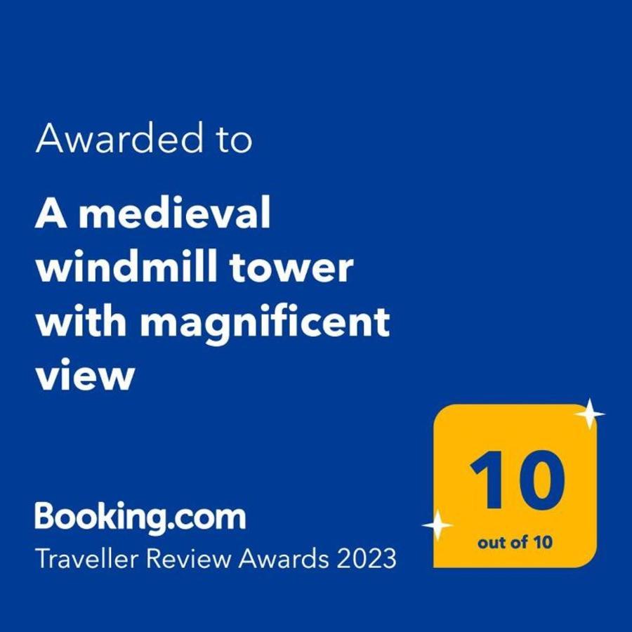 A Medieval Windmill Tower With Magnificent View Rhodes City ภายนอก รูปภาพ